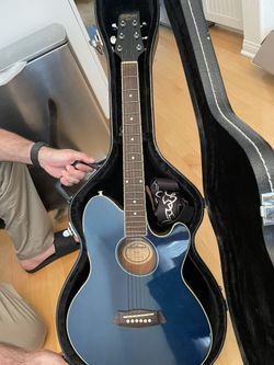 Ibanez Talman Guitar With Amplifier