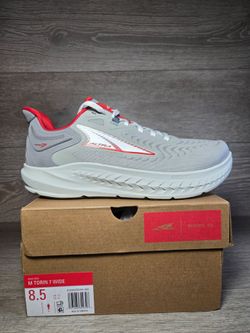 Altra Torin 7 Wide Gray/Red Men's 8.5 Wide Running Shoes AL0A82CD264-085 NEW