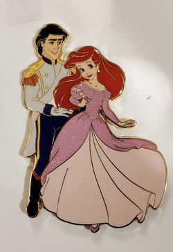 PALM Royal Dance Disney The Little Mermaid Ariel & Eric 2025 Glitter Pin SE 300