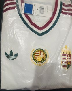 Authentic Adidas Hungary Away Jersey Size Medium