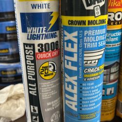 Alex Flex White Crown Molding 10.1 Fl Oz $ 4 Each
