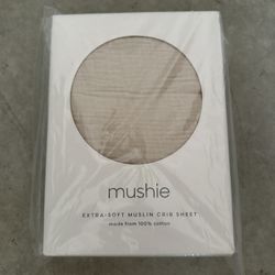 Mushie Crib Sheet