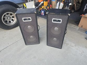 Vintage Realistic PA-99 Speakers
