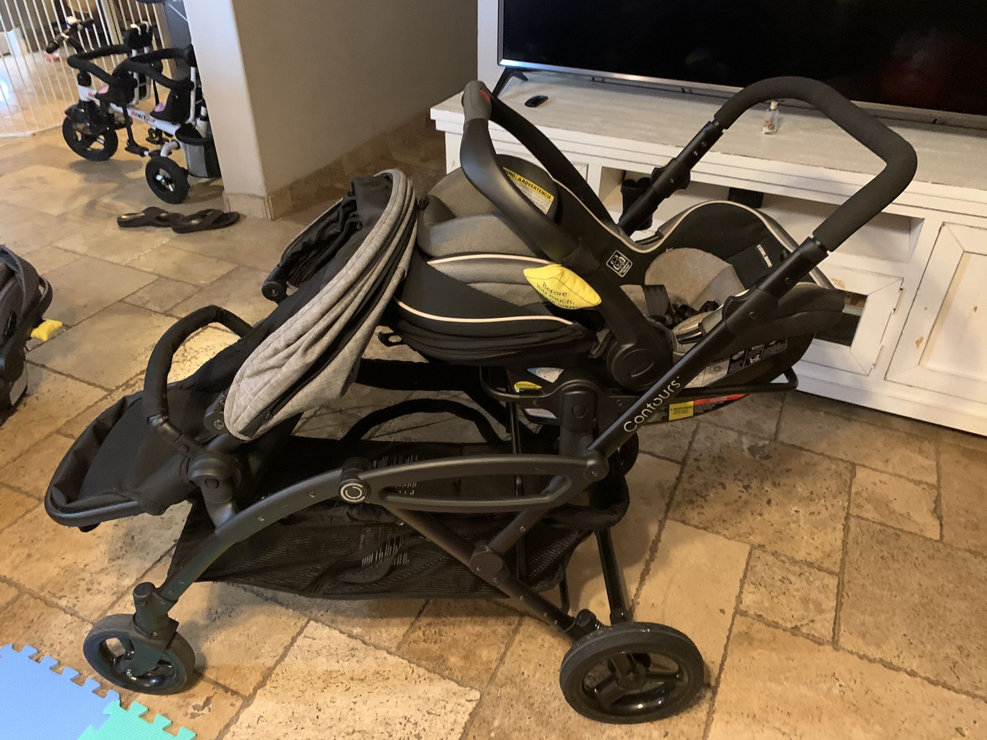 Countours Elite Double Stroller