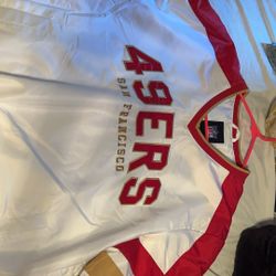 49ers White Long Sleeve 