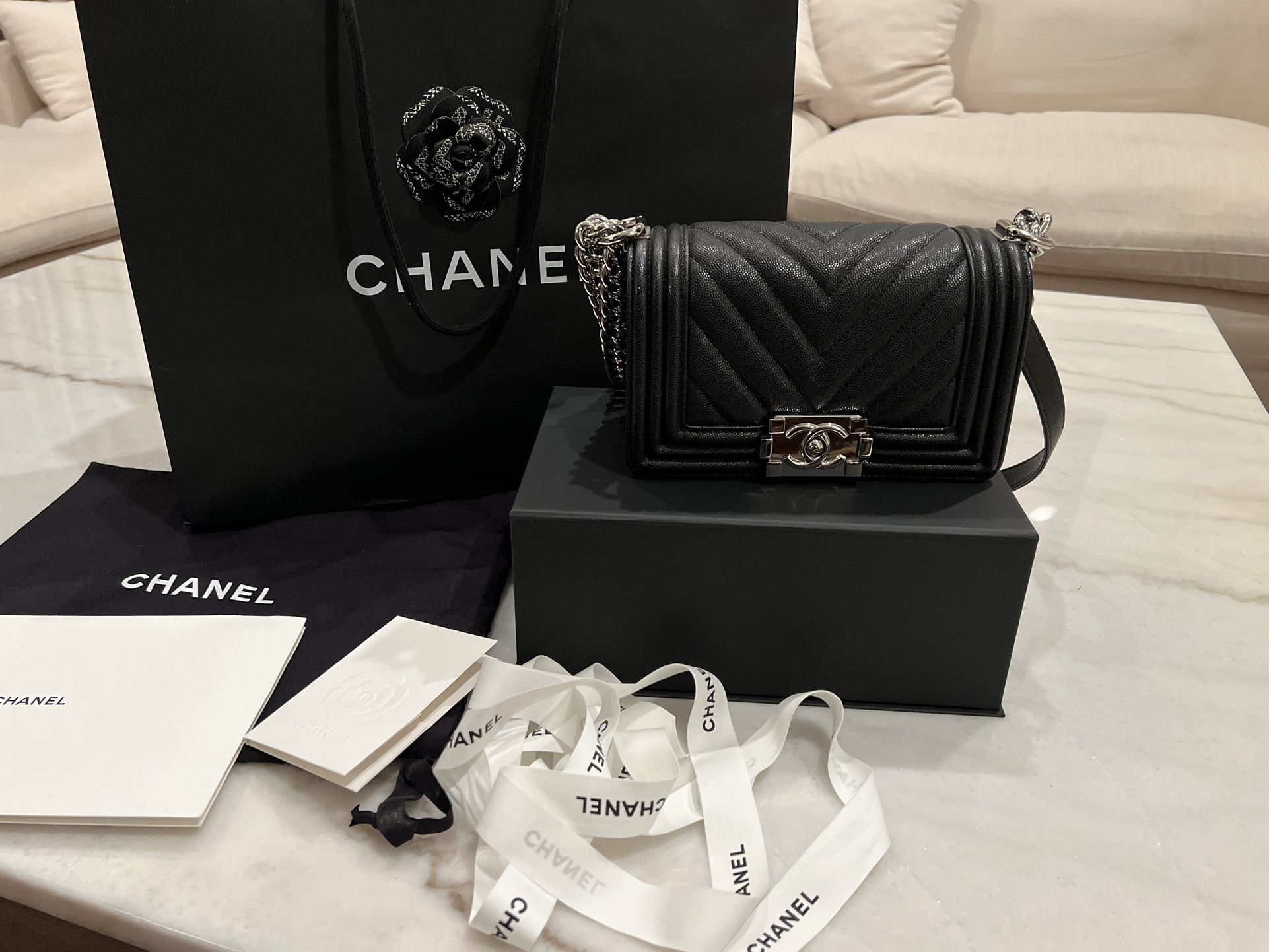 CHANEL BOY BAG Authentic