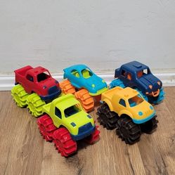 Kids Monsters Truck Toy Car Bundle 