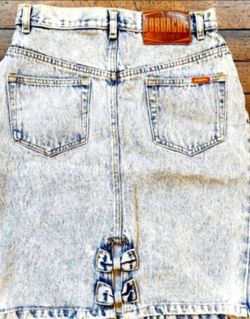 Vintage Jordache Denim Stonewash Mini skirt Skirt