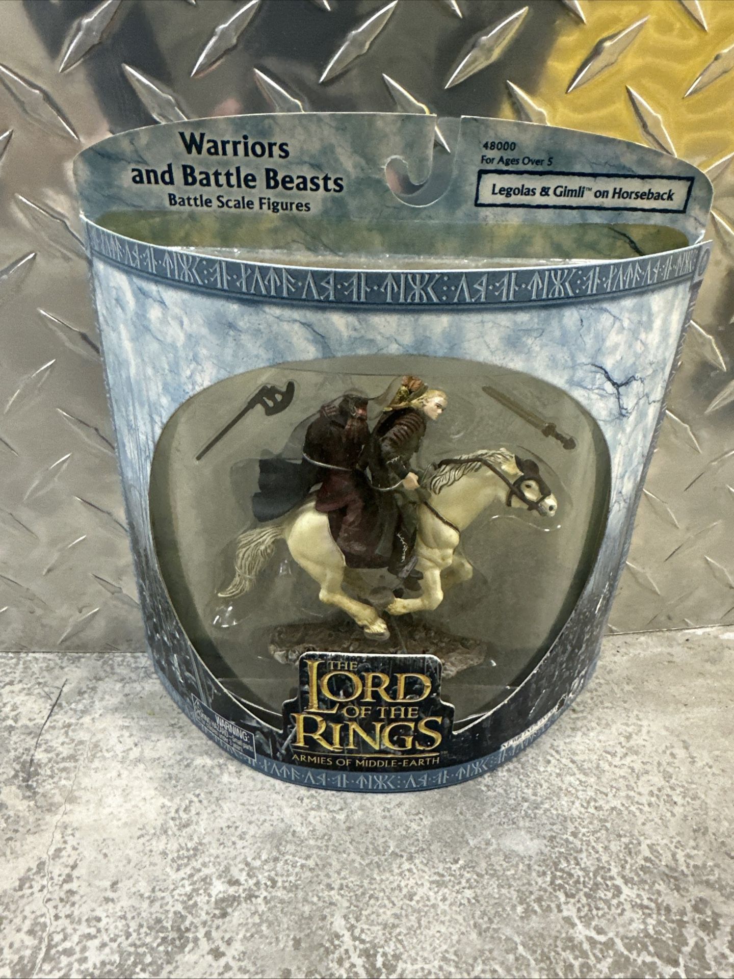 The Lord Of The Rings : Warriors And Battle Beasts (Legolas & Gimli)