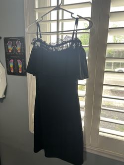 Black Fitted Dress Sz9
