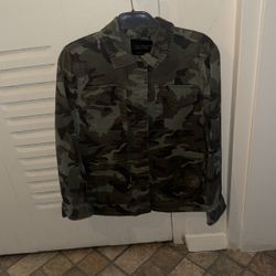 Camo Military Style Fashion Jacket