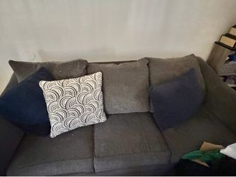 Grey sofa from Jerome’s