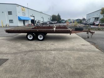 26’x8’ new tandem axle trailer
