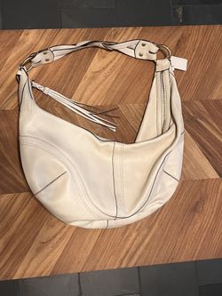 COACH Vintage Authentic Hobo Dylan Purse Cream Color C06S-10045