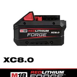 Milwaukee 8.0 Forge Battery New 