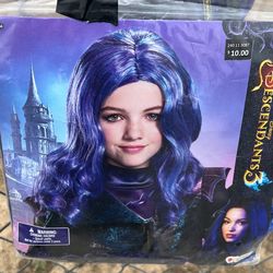 Mal Costume With Wig