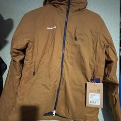 MAMMUT RIME FLEX HOODED JACKET….$100