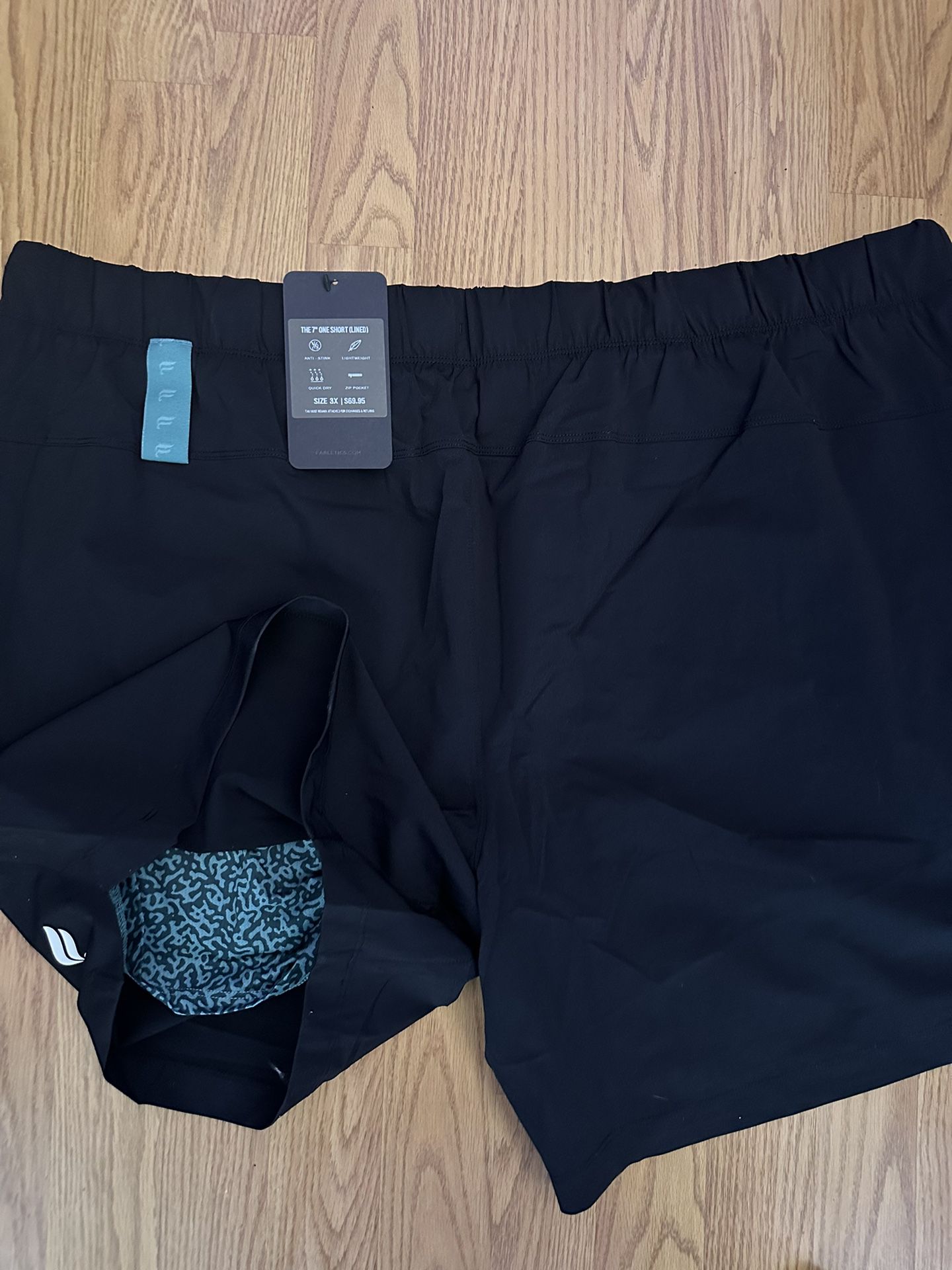 Fabletics Men’s Gym Shorts Size 3XL W/ 7inch Inseam