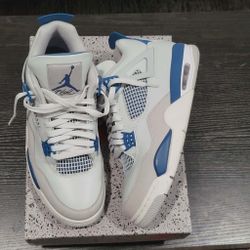 Nike Air Jordan 4 Military / Industrial Blue Size 11