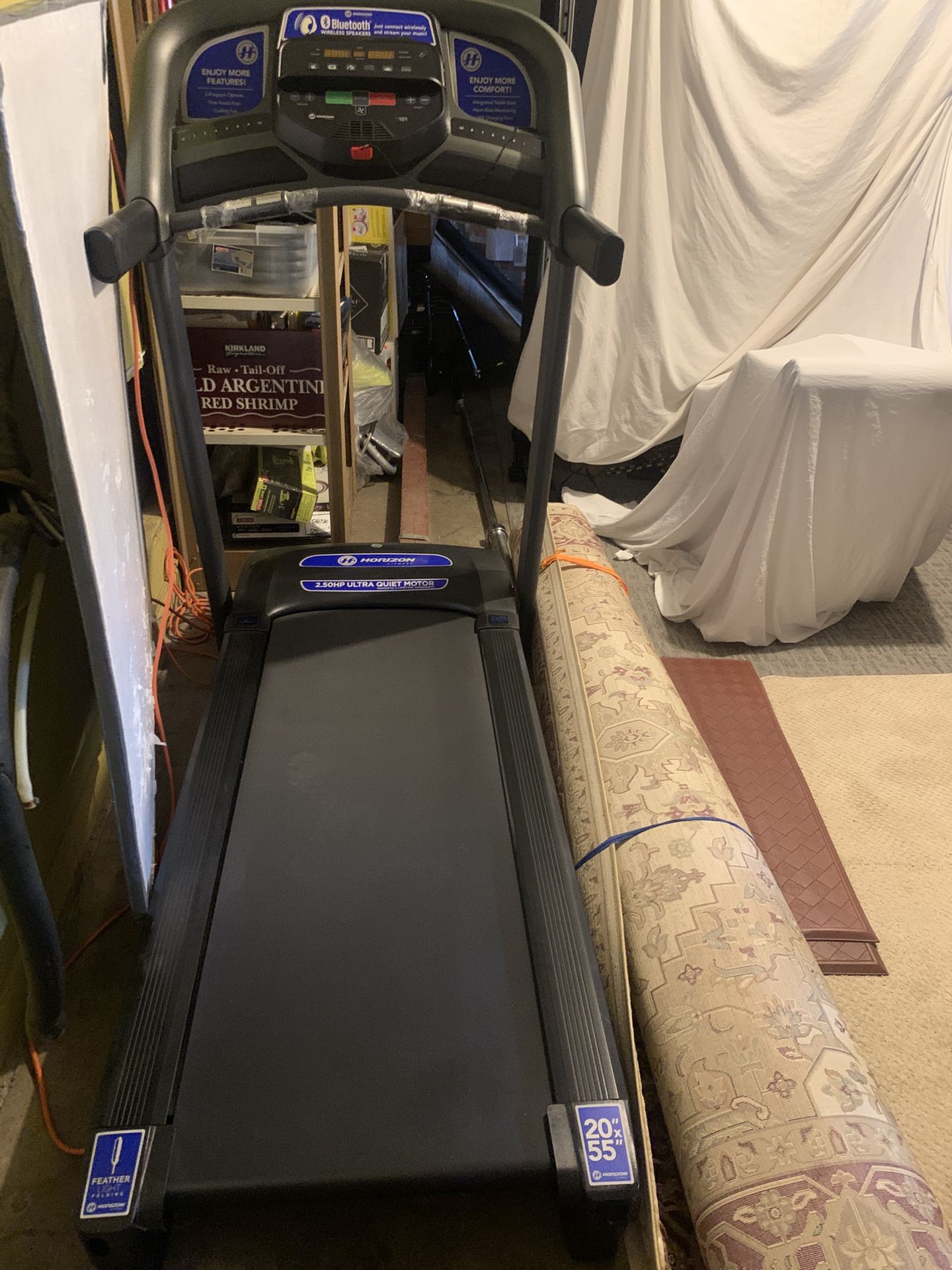 Horizon Treadmill T101 With Bluetooth Connectivity