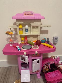 Game Kitchen Kids Play Kitchen Set