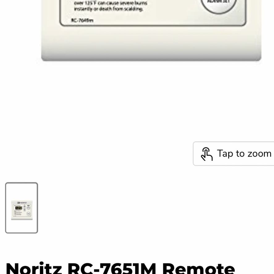 Tankless Water Heater remote : Noritz for Sale in Los Angeles, CA - OfferUp
