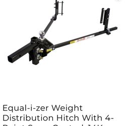 Equal-i-zer Weight Distribution Hitch With 4-Point Sway Control, 14K