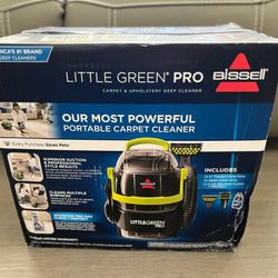 BISSELL Little Green Pro Portable Carpet Cleaner,