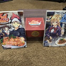 Food Wars! Limited Edition Season 3 DVD SET: Includes Vol 1 And 2 Of Food Wars