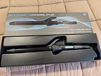 Bio Ionic Long Barrel 1" Pro Curling Iron