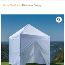 Pro Shade Canopy 10x10 w/Sides