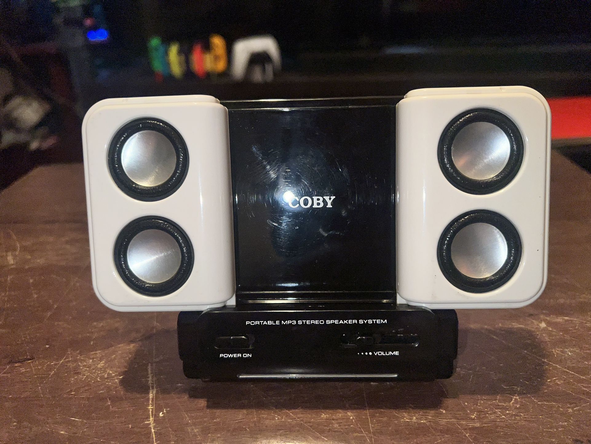 Coby Portable MP3 Stereo Speaker System