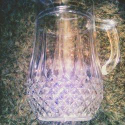 Crystal Vintage Pitcher