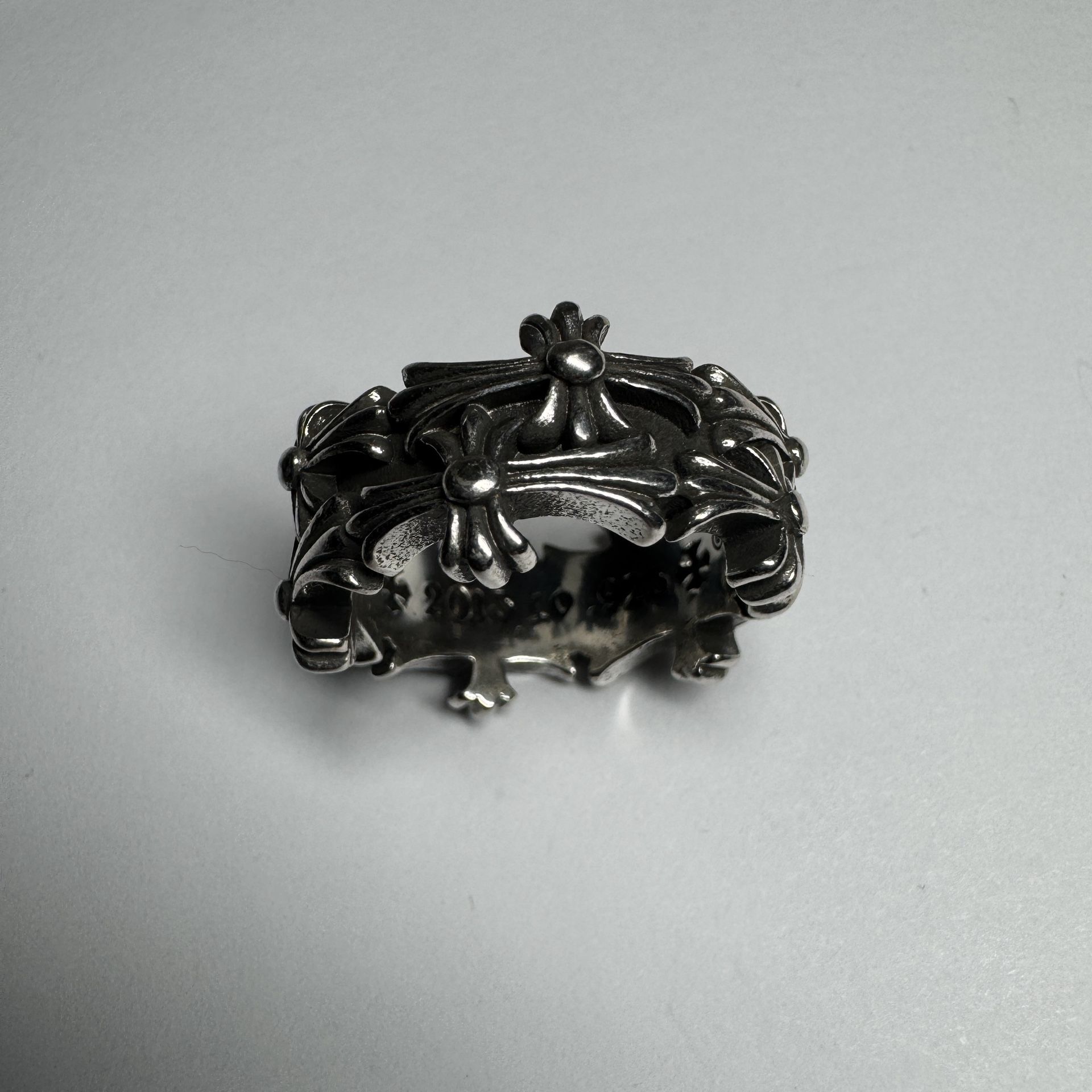 Chrome Hearts Double Cross Ring Size 10