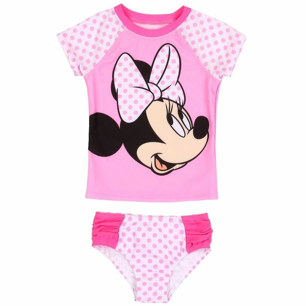 MINNIE MOUSE Girls Toddler Swimsuit
