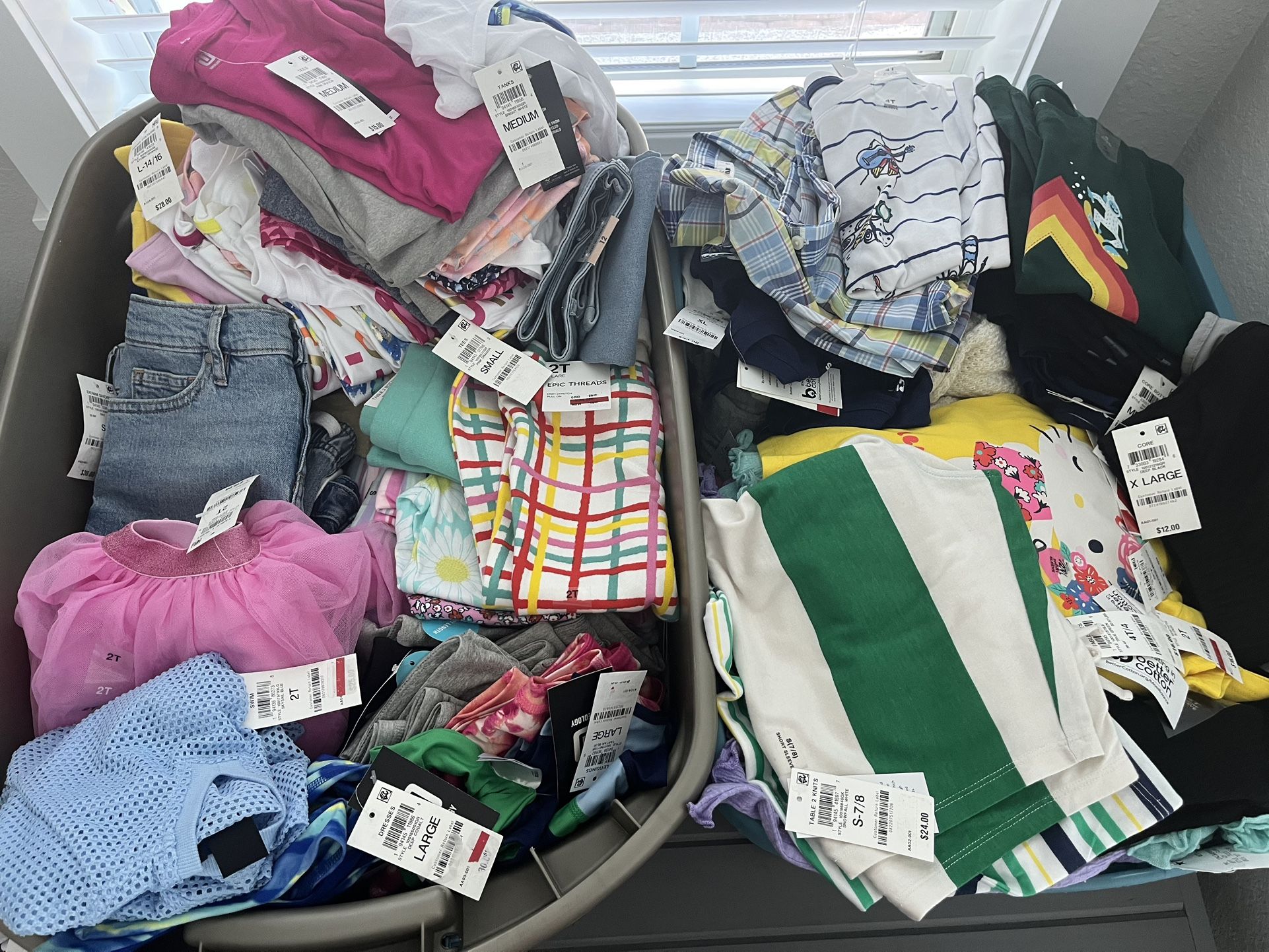 Kids Clothing 247 Pieces New Great For Reseller