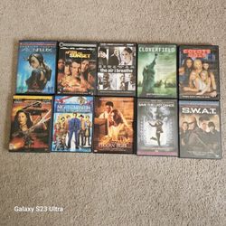 $10    10 FILMS  VARIOUS GENRES