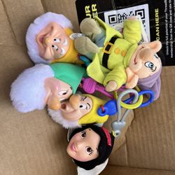 Disney/Snow White & Dwarfs Keychains 