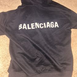 Balenciaga hoodie black