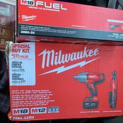 Milwaukee Inpack Wrench And Ratchet 