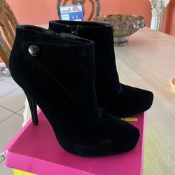 Suede Charlotte Russe Booties