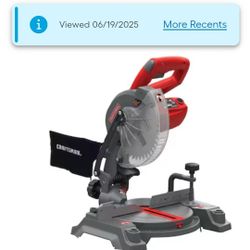 craftsman compound miter saw 9 amp