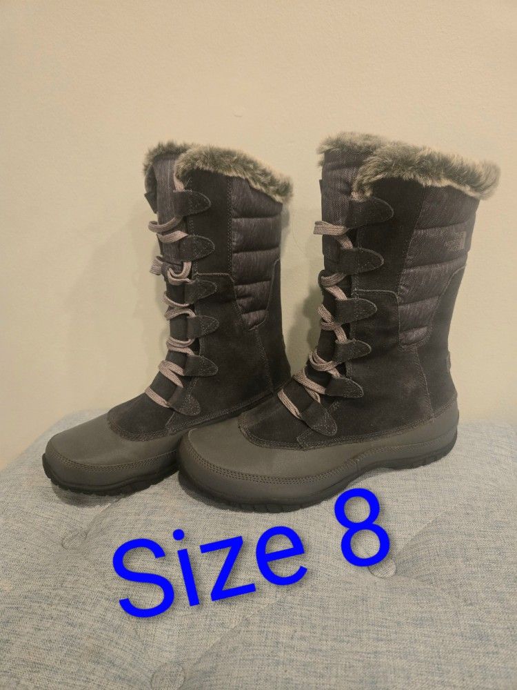 The North Face Winter Boots Women's Size 8 Purple