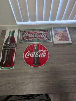 Coke Signs All For $200 Today
