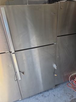 Stainless Steel Whirlpool Refrigerator