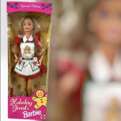 1998 Holiday Treats Barbie Special Edition NRFB Mattel Gingerbread