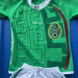 Mexico Kid Soccer Outfit 