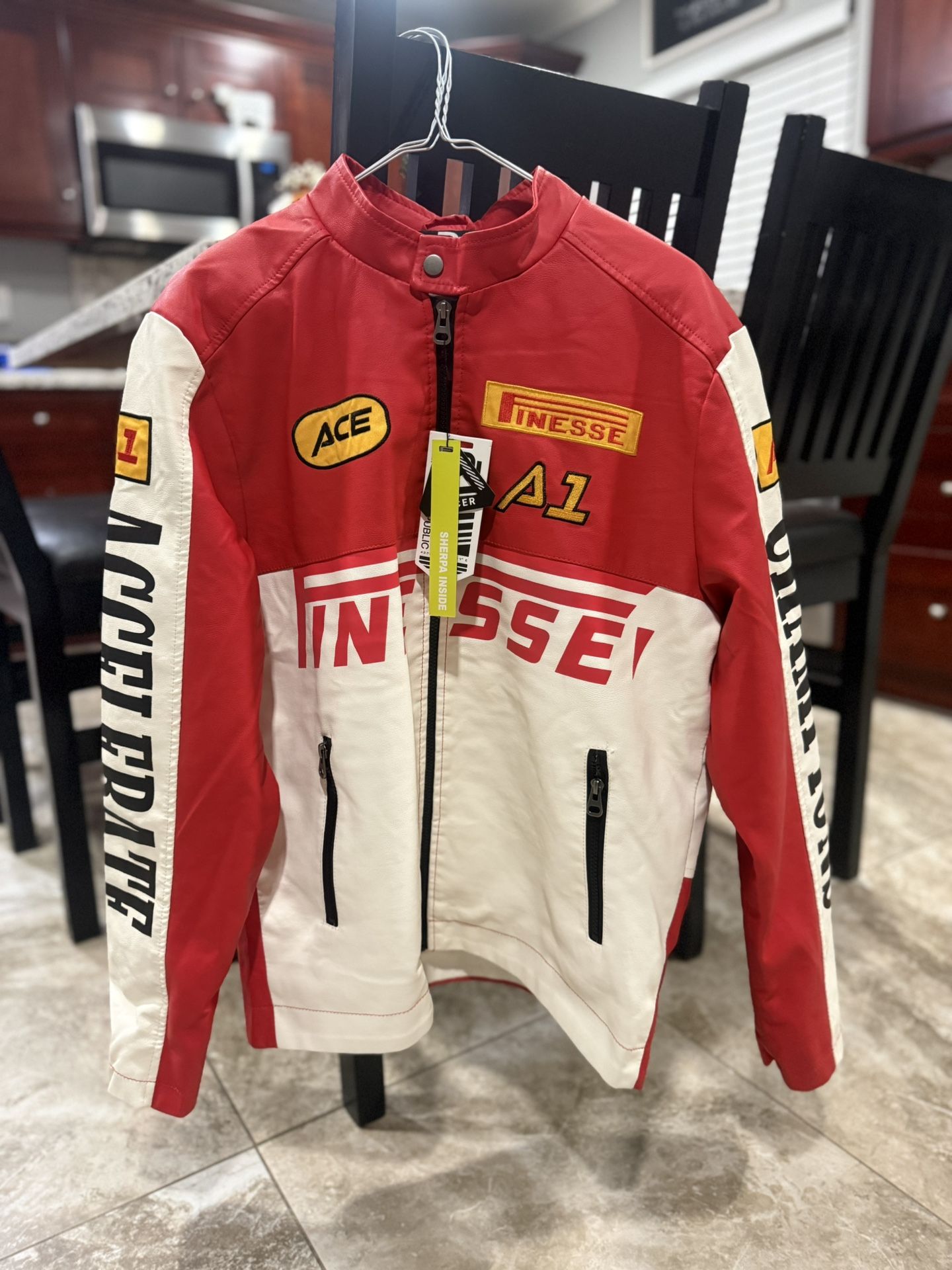 Refinery Republic Sherpa Racer Jacket – New w/ Tags