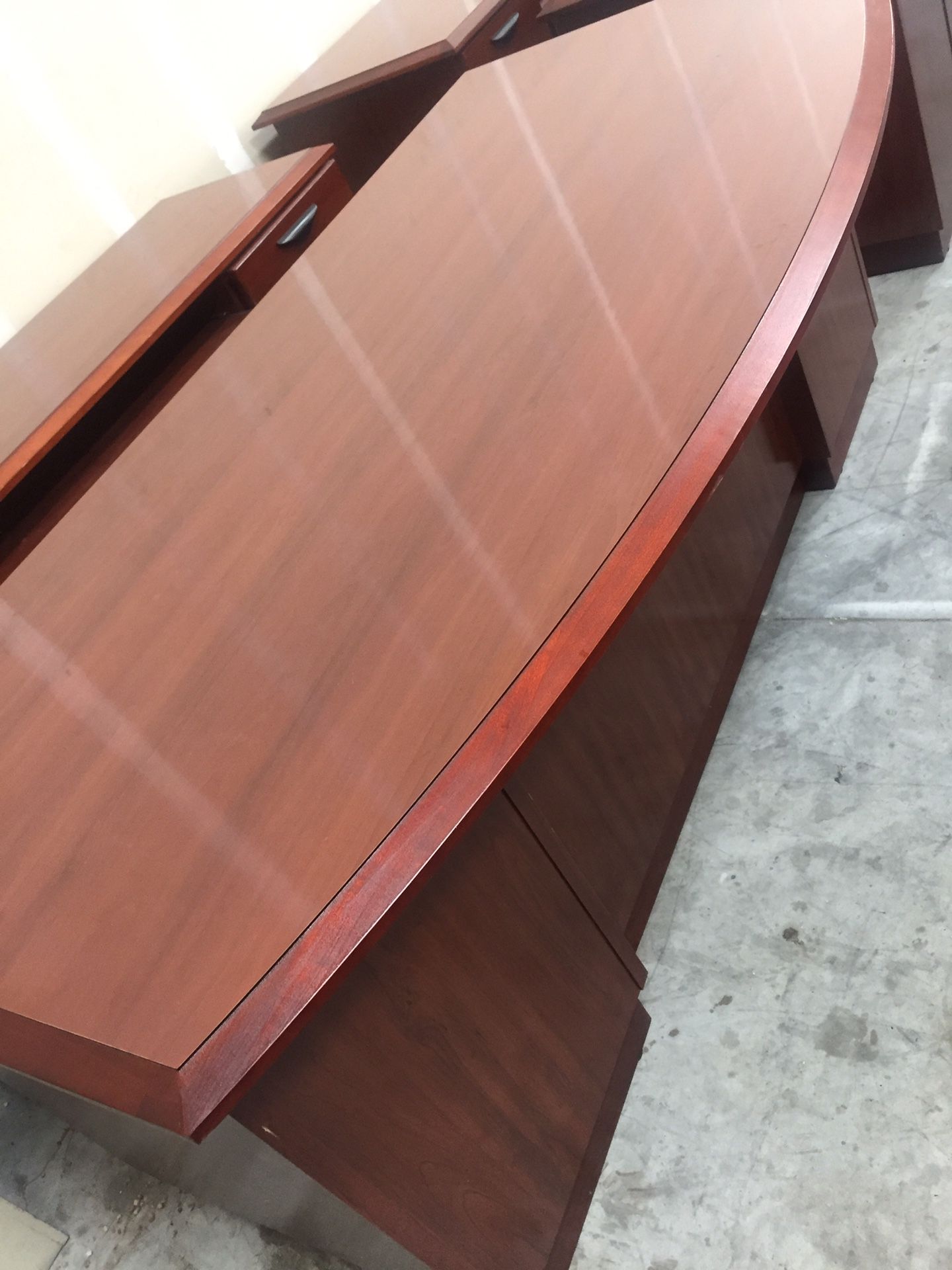 Office Desk & Credenza