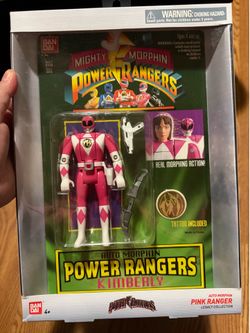 Mighty Morphin Power Rangers Pink Ranger 2018 Legacy Collection Auto